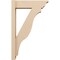 Ekena Millwork 6-in W x 20-in D x 32-in H Funston Trad Rough Cedar Woodgrain TimberThane Outlooker, Primed Tan OUTUR060X20X32FST04RCPR - alternate 6